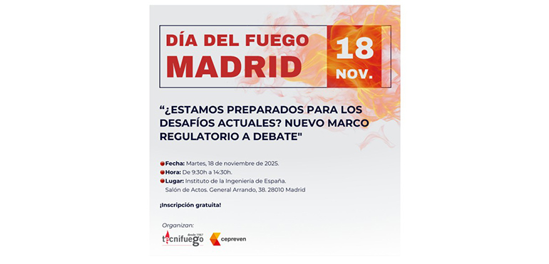 El ‘Día del Fuego’ analizará en Madrid los grandes desafíos de la protección contra incendios en España