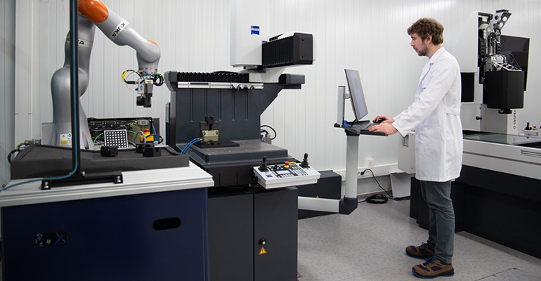 Tecnologías robóticas y metrología digital para  impulsar la fábrica del futuro