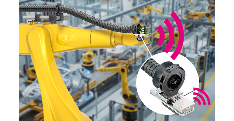 igus redefine la monitorización industrial con un nuevo sensor para sistemas de cadenas portacables robóticas