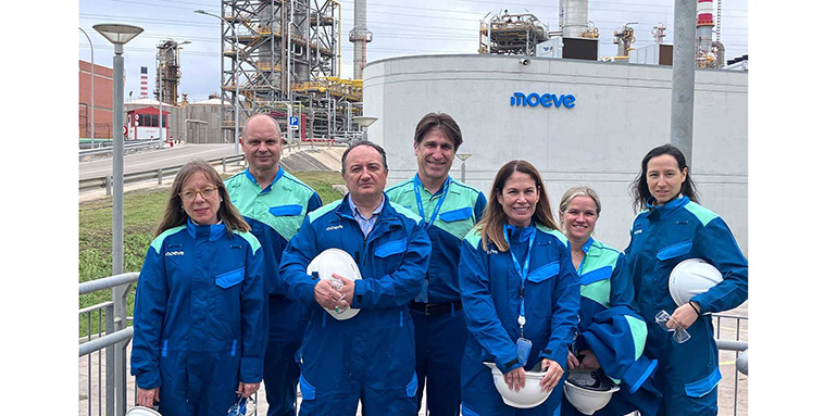 Feique visita la planta de Moeve Chemicals en Puente Mayorga para conocer la operativa de carga de mercancías químicas