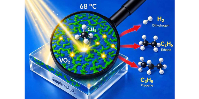 Científicos de Lille y Sorbona optimizan la conversión fotocatalítica de metano en propano