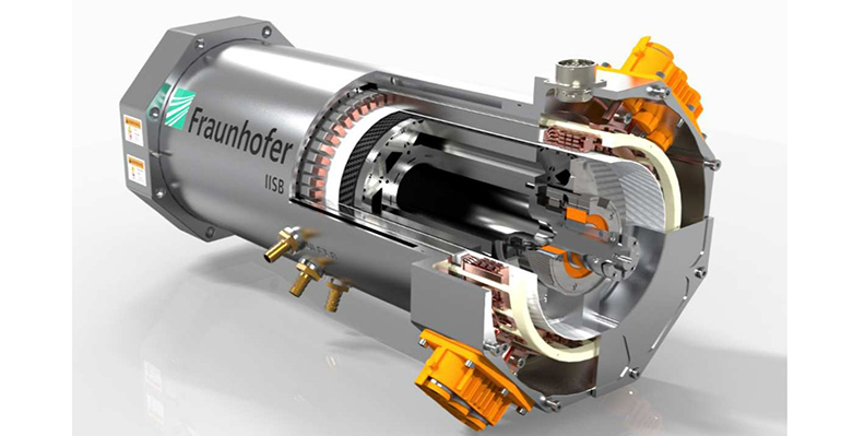 El proyecto europeo AMBER, del que forma parte Fraunhofer IISB, impulsa un nuevo motor eléctrico para la aviación 