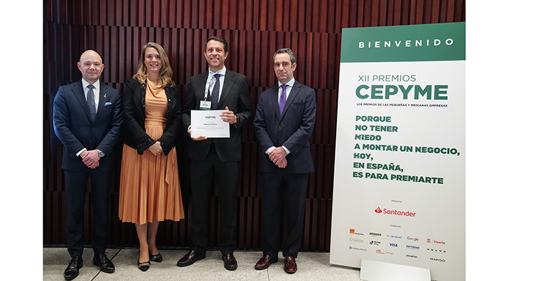 Pinturas Eurotex, finalista en los Premios CEPYME 2025 por su innovación y transformación digital