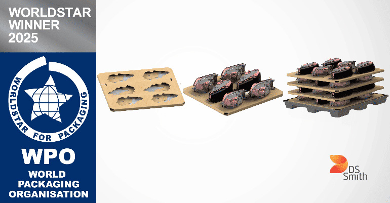 DS Smith gana tres premios Worldstar Global Packaging 2025 por innovaciones en embalajes sostenibles
