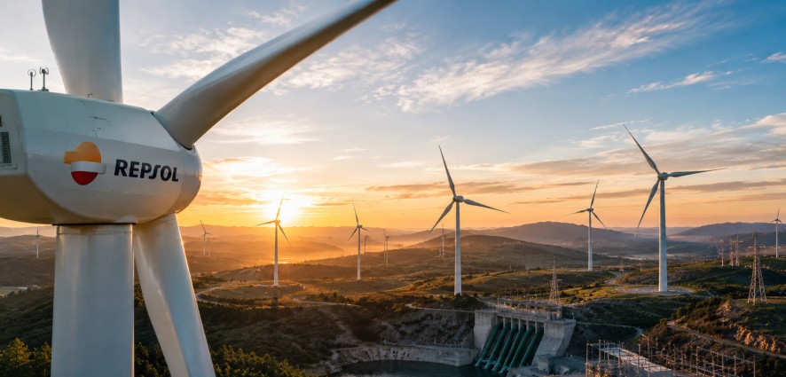 Repsol acelera su expansión renovable con 800 MW eólicos en EE.UU y prepara una gran inversión en almacenamiento