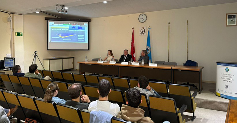 SOERMAR presenta en la ETSIN los avances del proyecto RENOVAR, de energía fotovoltaica offshore flotante