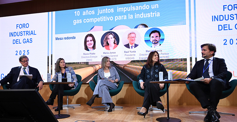 La industria gasintensiva reivindica la competitividad del gas, clave para logar la descarbonización