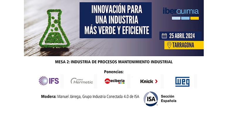 Manuel Járrega moderará en Iberquimia Tarragona una mesa redonda sobre industria de procesos y mantenimiento industrial