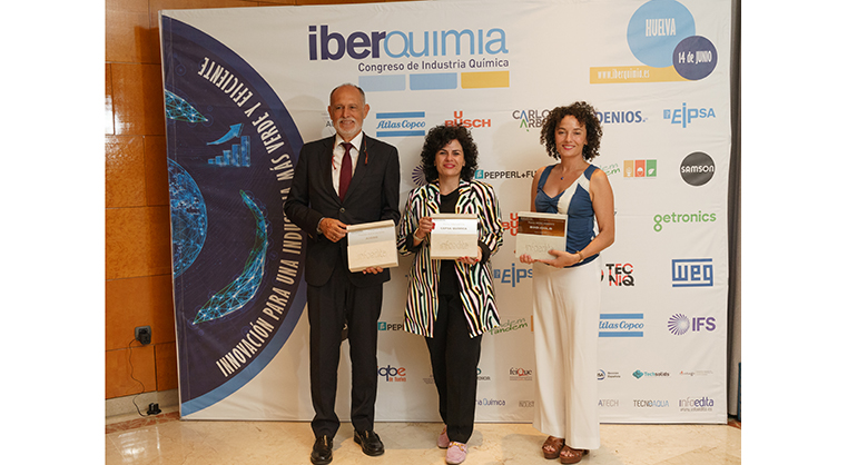 La AIQBE, Cepsa y Bio-OIls, galardonados en la primera edición de Iberquimia Huelva 