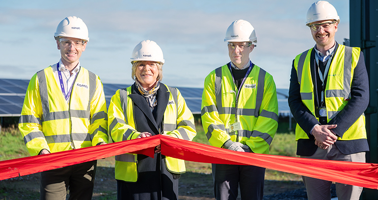 Greenvolt Next culmina la construcción de una planta solar de 4 MW para Sanofi en Irlanda