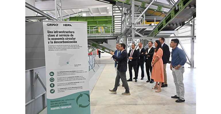Grupo Griñó inaugura una infraestructura clave para el futuro de la economía circular en la Región de Murcia