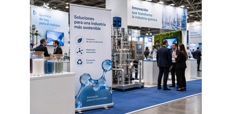 La lona del roll up de feria también es una cuestión de materiales