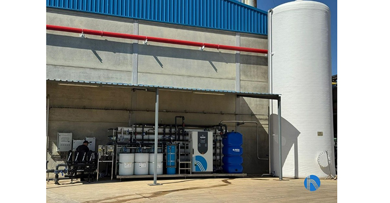 Tratamiento de agua para calderas en la industria tomatera