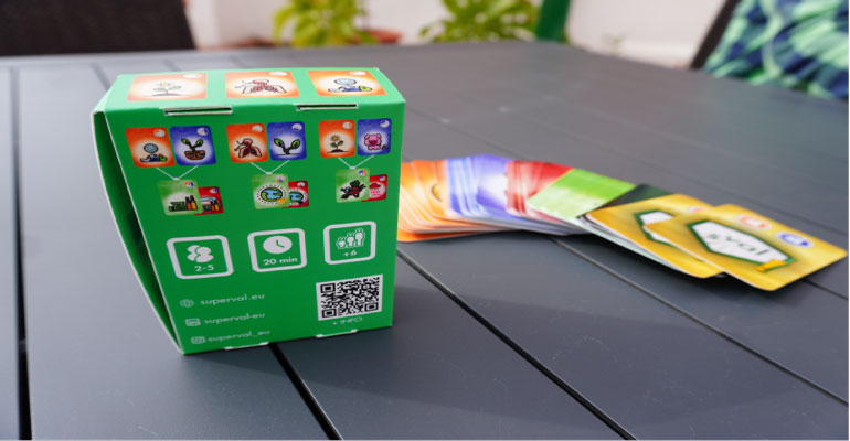Aprender química con un juego de cartas