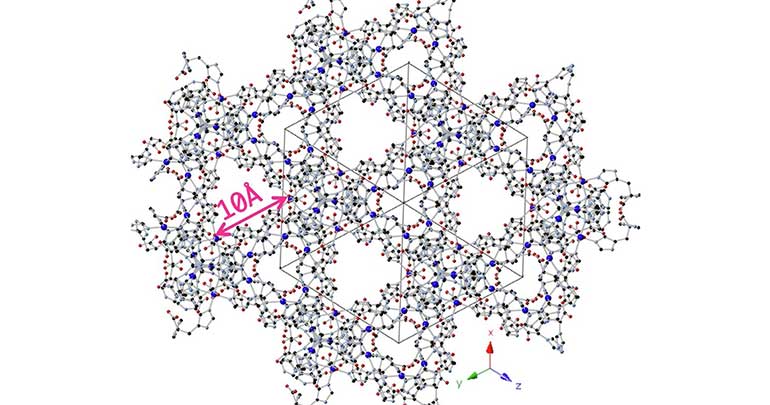 Un material poroso consigue purificar el biogás de manera eficaz capturando el CO2 presente