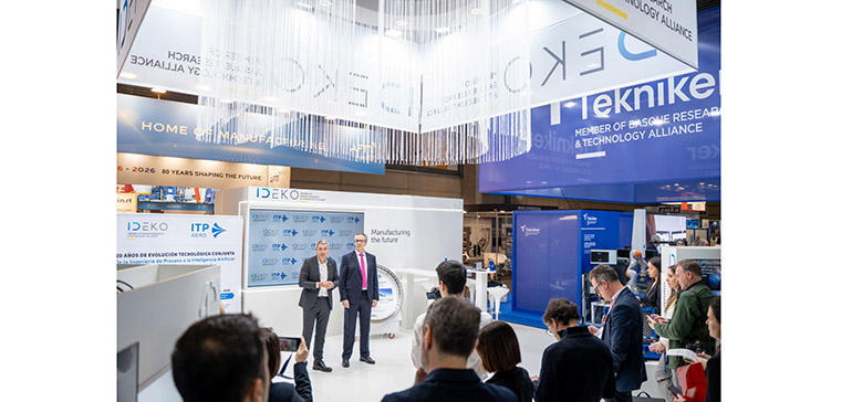 IDEKO refrenda su acuerdo con ITP Aero en la BIEMH para impulsar la innovación en el sector aeroespacial