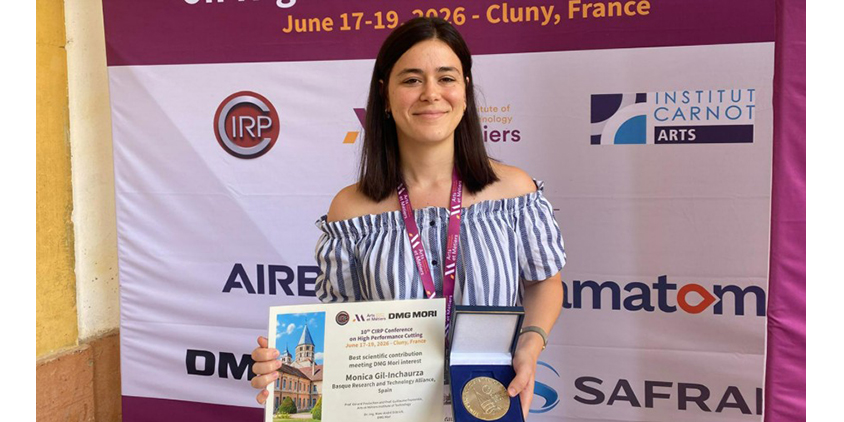 Un congreso internacional reconoce la excelencia científica de IDEKO en fabricación avanzada