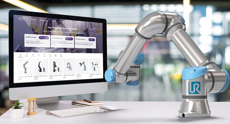 El marketplace RBTX colabora con Universal Robots