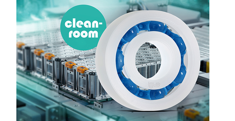 Seguridad en salas blancas: Rodamientos de bolas de polímero