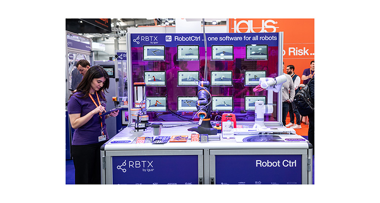 Software de control automatizado para robots industriales
