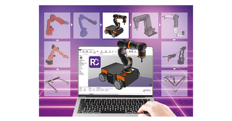 Software de control automatizado para robots industriales
