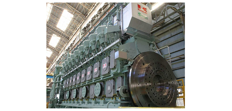Kawasaki lanza el primer motor a gas que co-combustiona con un 30% de hidrógeno para generación eléctrica