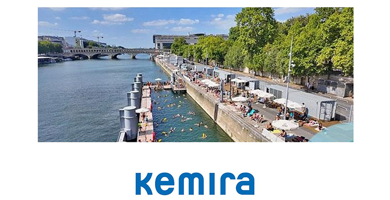 Kemira lleva a Cataluña la tecnología de desinfección del agua utilizada en el río Sena para los JJ. OO París 2024