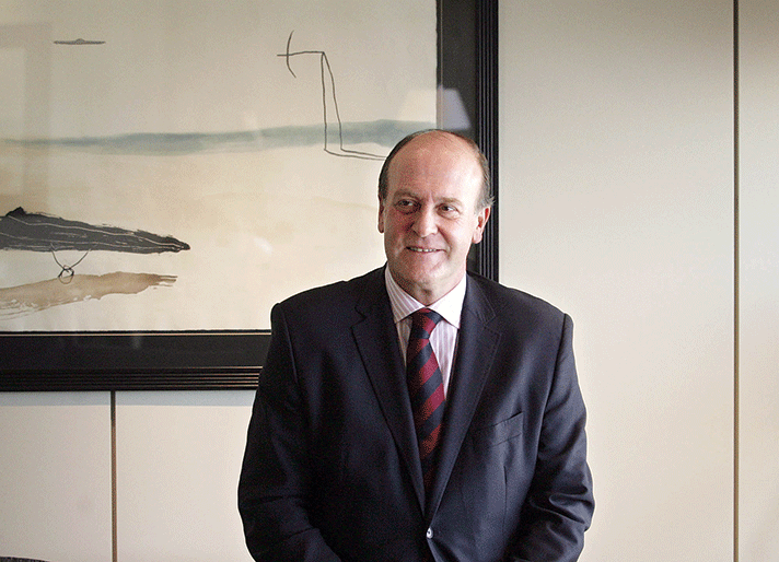 Enrique Lacalle, presidente del Salón Internacional de la Logística y de la Manutención