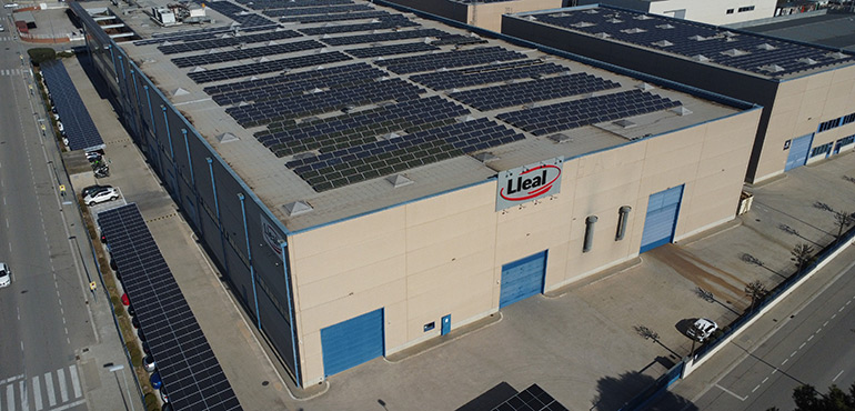 Lleal finaliza la instalación de tecnología fotovoltaica en Granollers