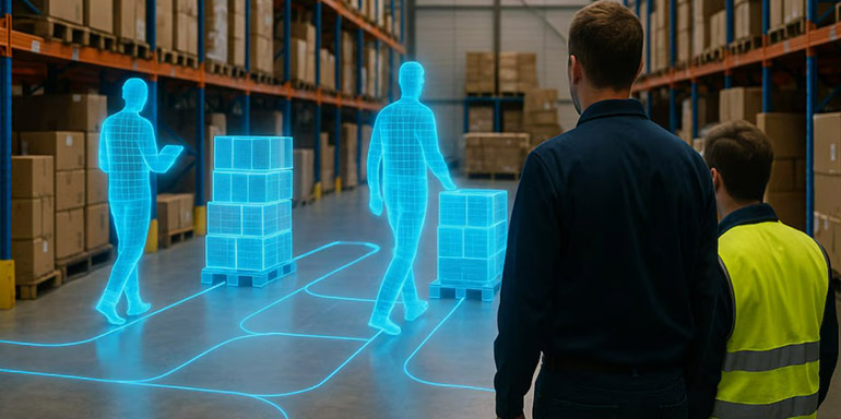 Gemelos digitales: una herramienta logística que impulsa la tecnología de simulación predictiva