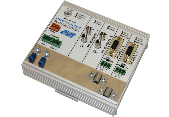 Logitek ofrece ProfiHub B4FO2+ y ProfiHub B2FO2+, de Procentec