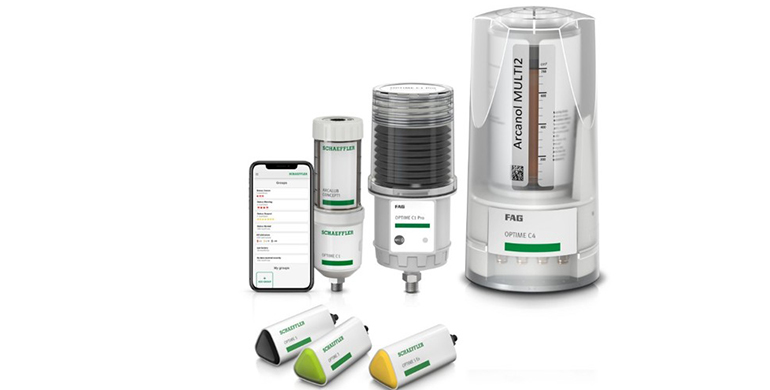 FAG OPTIME C1 Pro amplía las opciones de lubricación inteligente