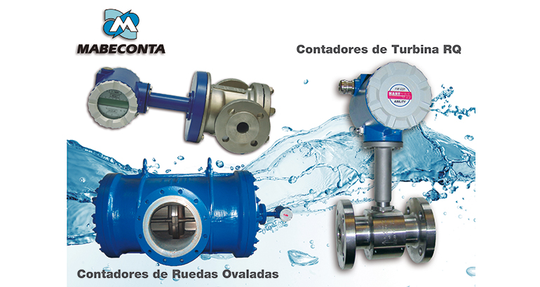 Contadores de turbina RQ y contadores de ruedas ovaladas