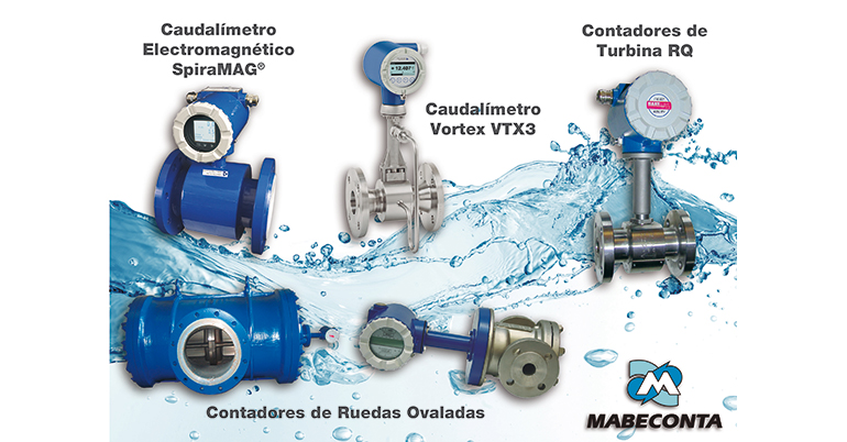 Contadores y caudalímetros, de Mabeconta