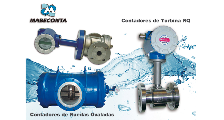 Contadores de turbina RQ y contadores de ruedas ovaladas