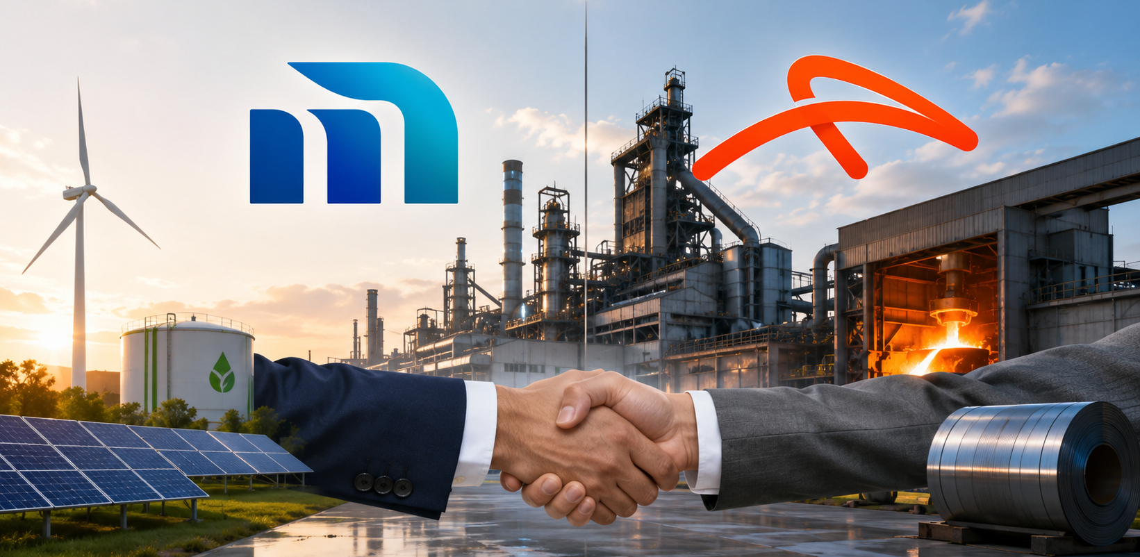Moeve y ArcelorMittal sellan el mayor acuerdo de ahorro energético de España para descarbonizar la siderurgia