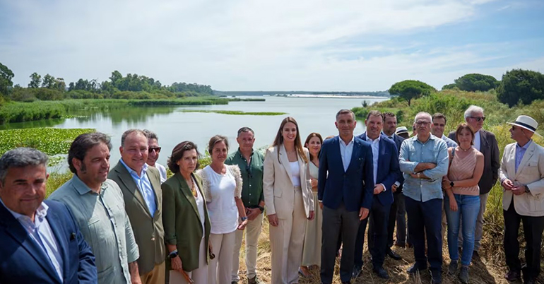 Andalucía y la Fundación Moeve avanzan en la recuperación de la Laguna de Las Madres