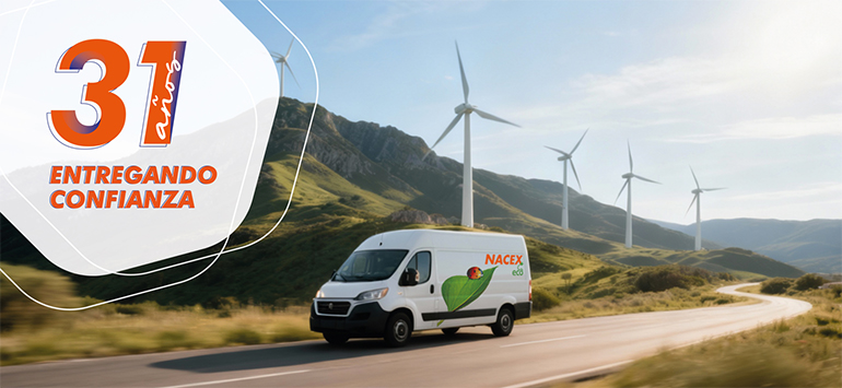 NACEX cumple 31 años enfocada en la excelencia, la innovación y la sostenibilidad