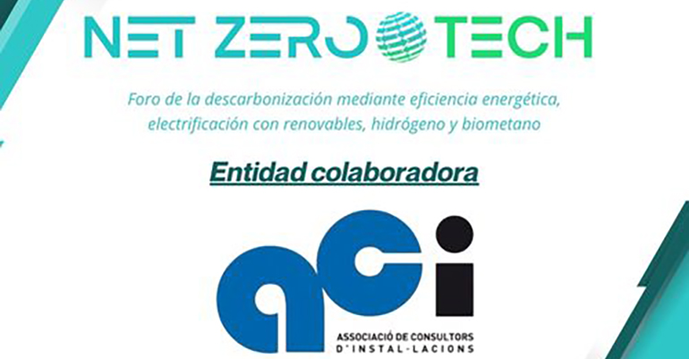 ACI renueva su apoyo a Net Zero Tech para seguir impulsando la eficiencia energética y la descarbonización