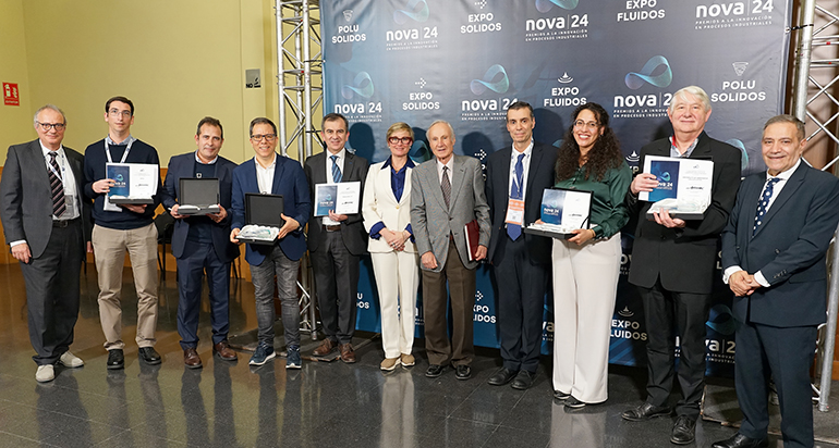 Tecnoproin, Zabalgarbi, Powtech, la University of Greenwich y Ainia, galardonados con los Premios Nova