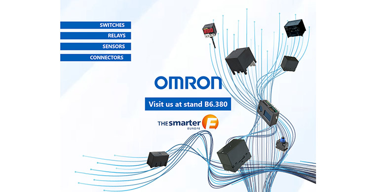 OMRON presentará soluciones de control de potencia para una electrificación eficiente en smarter E Europe 2026