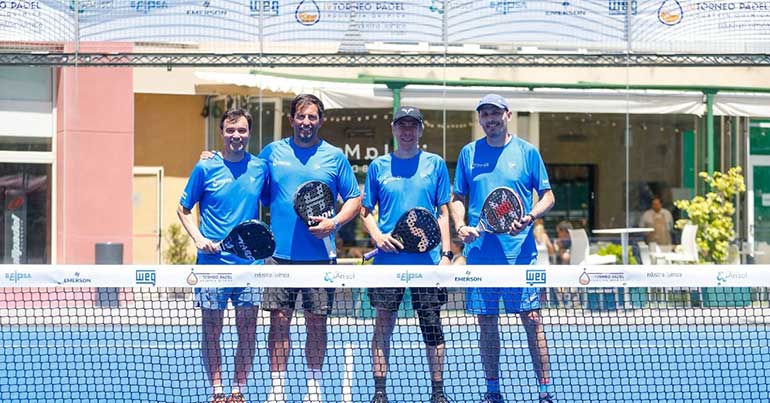 El IV Torneo de Pádel de la Industria Química cosecha un éxito total