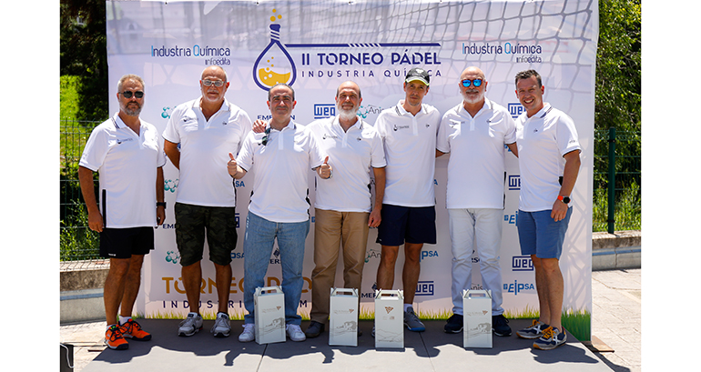 José Sutil y Gonzalo Hernández, campeones absolutos de la segunda edición del torneo de pádel de la industria química