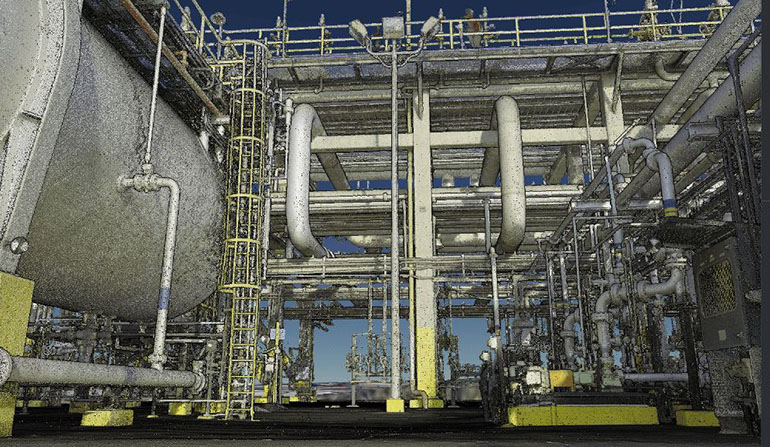 Samp aterriza en España con una herramienta de IA y espacios de trabajo digital en 3D para instalaciones industriales
