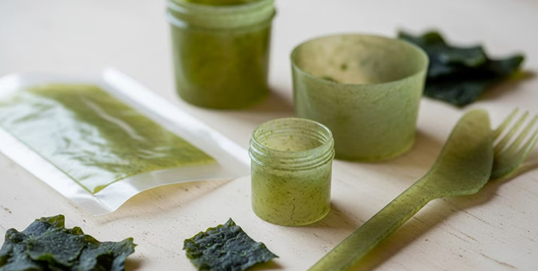 Nace un nuevo plástico biohíbrido creado a partir de algas y componentes químicos comunes