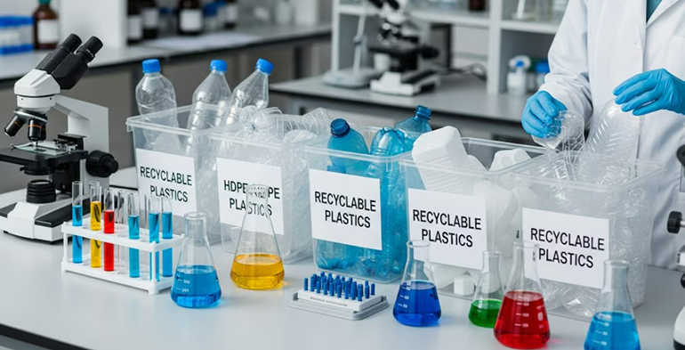 Nace un nuevo plástico biohíbrido creado a partir de algas y componentes químicos comunes