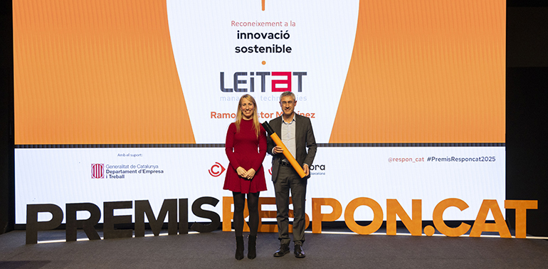 Leitat, galardonado por su modelo de innovación sostenible al servicio del tejido productivo