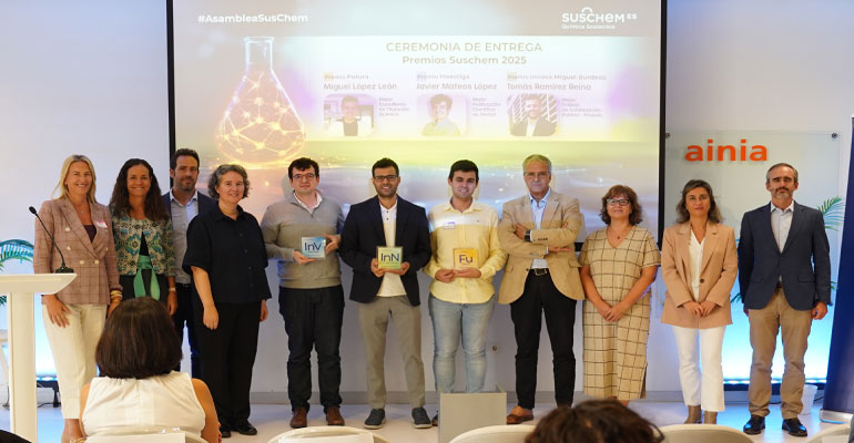 SusChem España reivindica la innovación en química como industria de industrias en su Asamblea anual con la entrega sus premios 2025