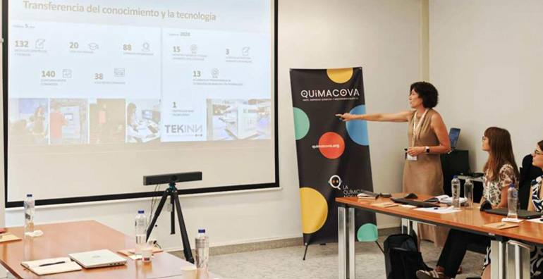 QUIMACOVA refuerza la innovación de la industria química valenciana con una jornada técnica en el ITC de Castellón