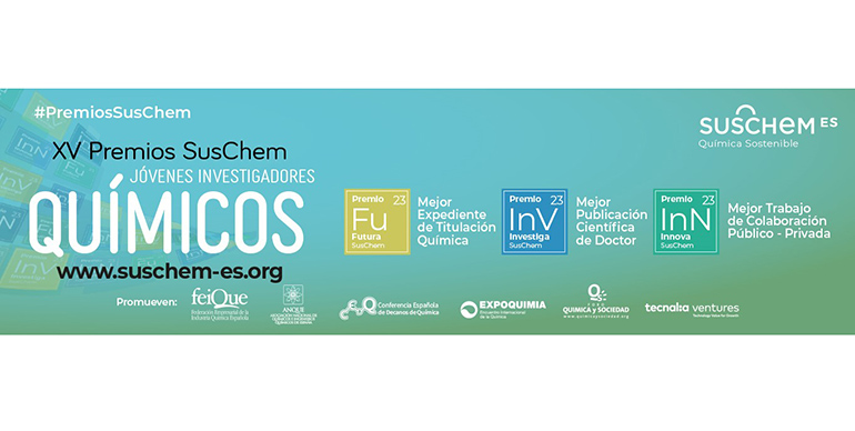 SusChem España convoca la XV Edición de sus Premios para los jóvenes investigadores químicos en España